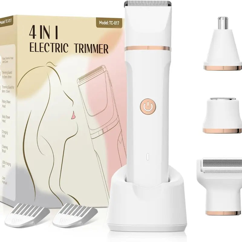 4-in-1 Women's Electric Trimmer