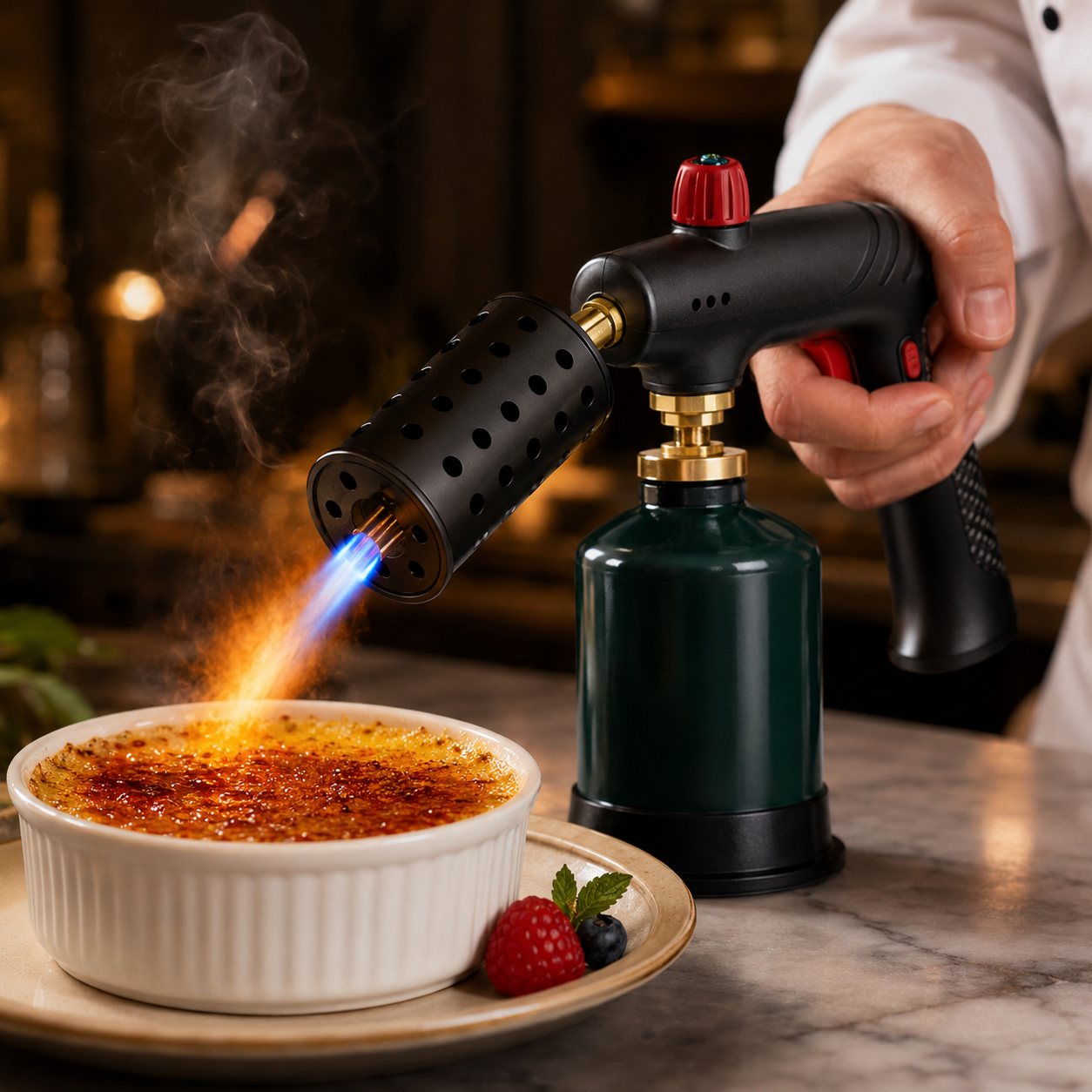 Housmax Handheld Flame Gun - Adjustable Fire Starter for Outdoor Campfires & Grilling