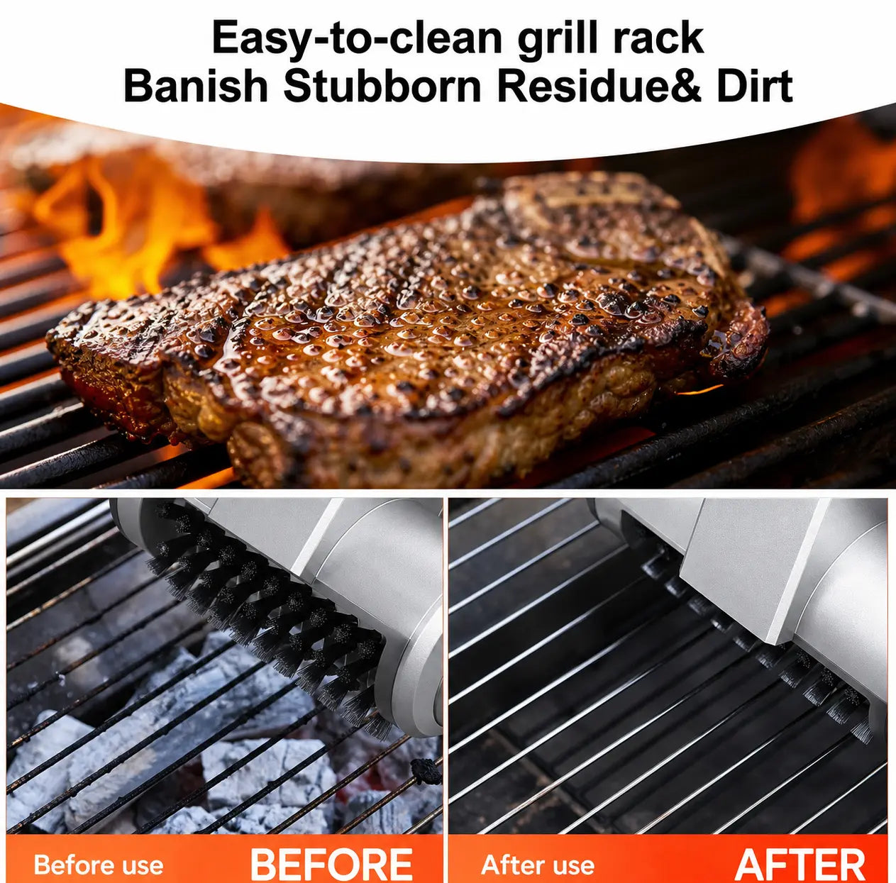 Electric Grill Brush for Outdoor Grill