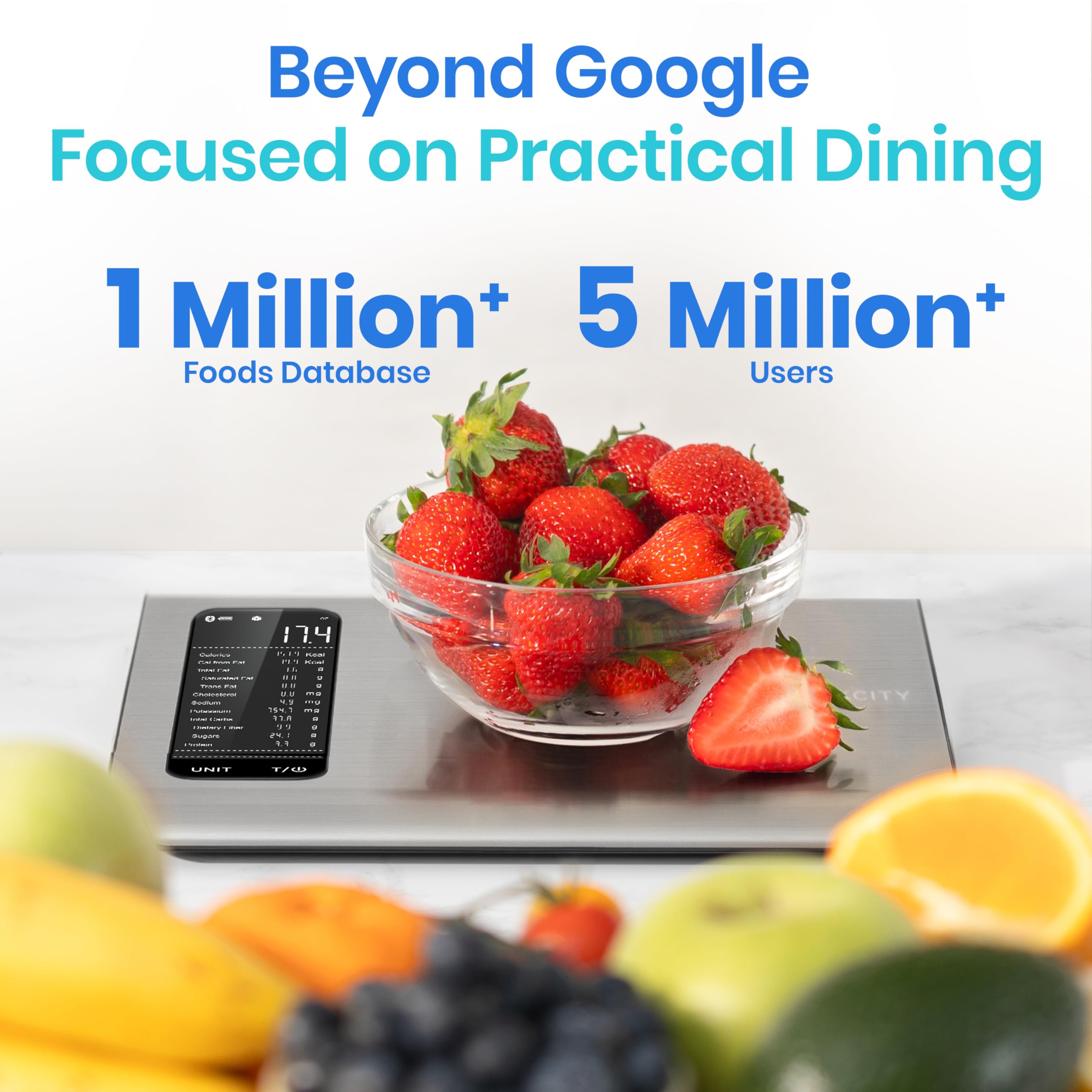 Smart Nutrition Kitchen Scale