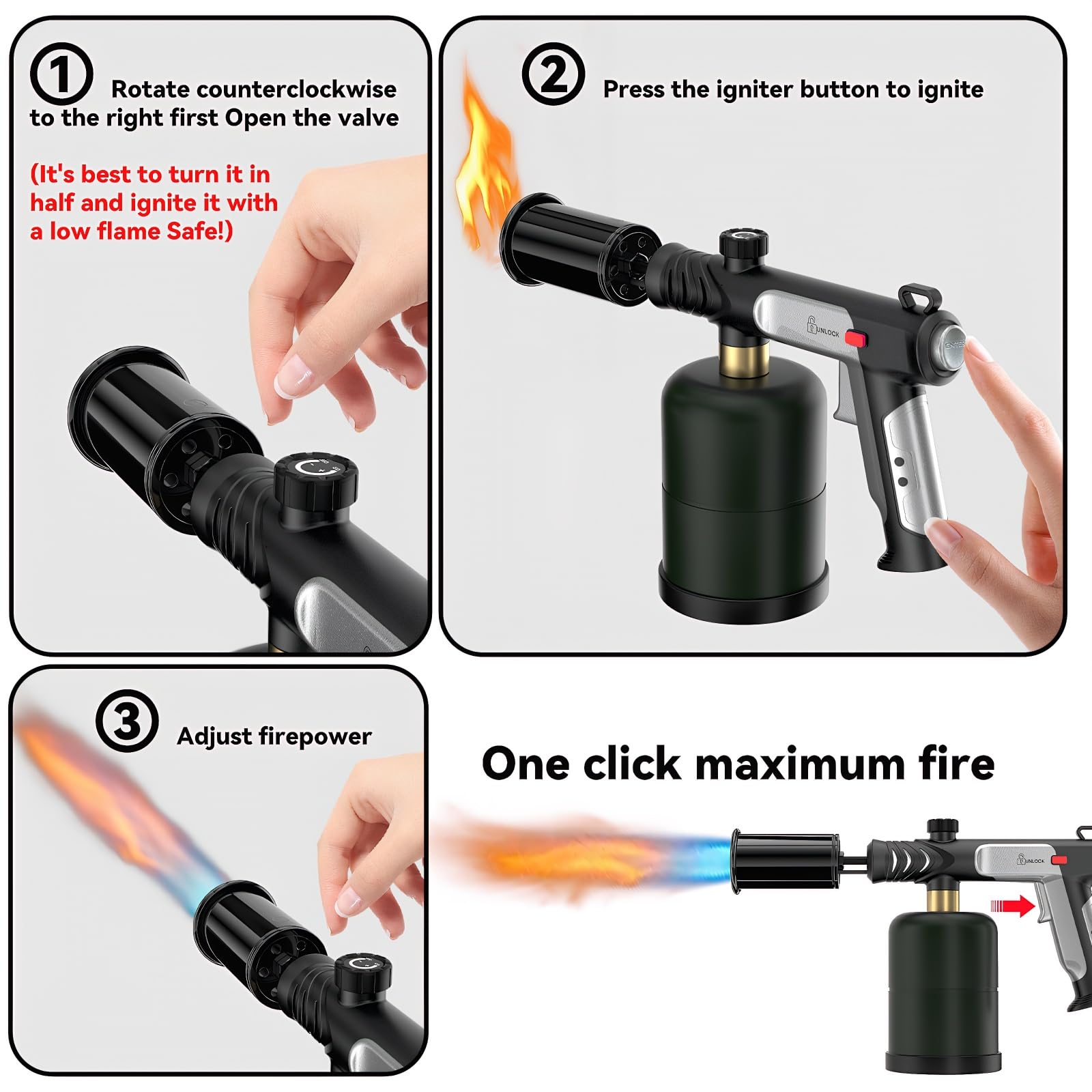 Powerful Propane Torch