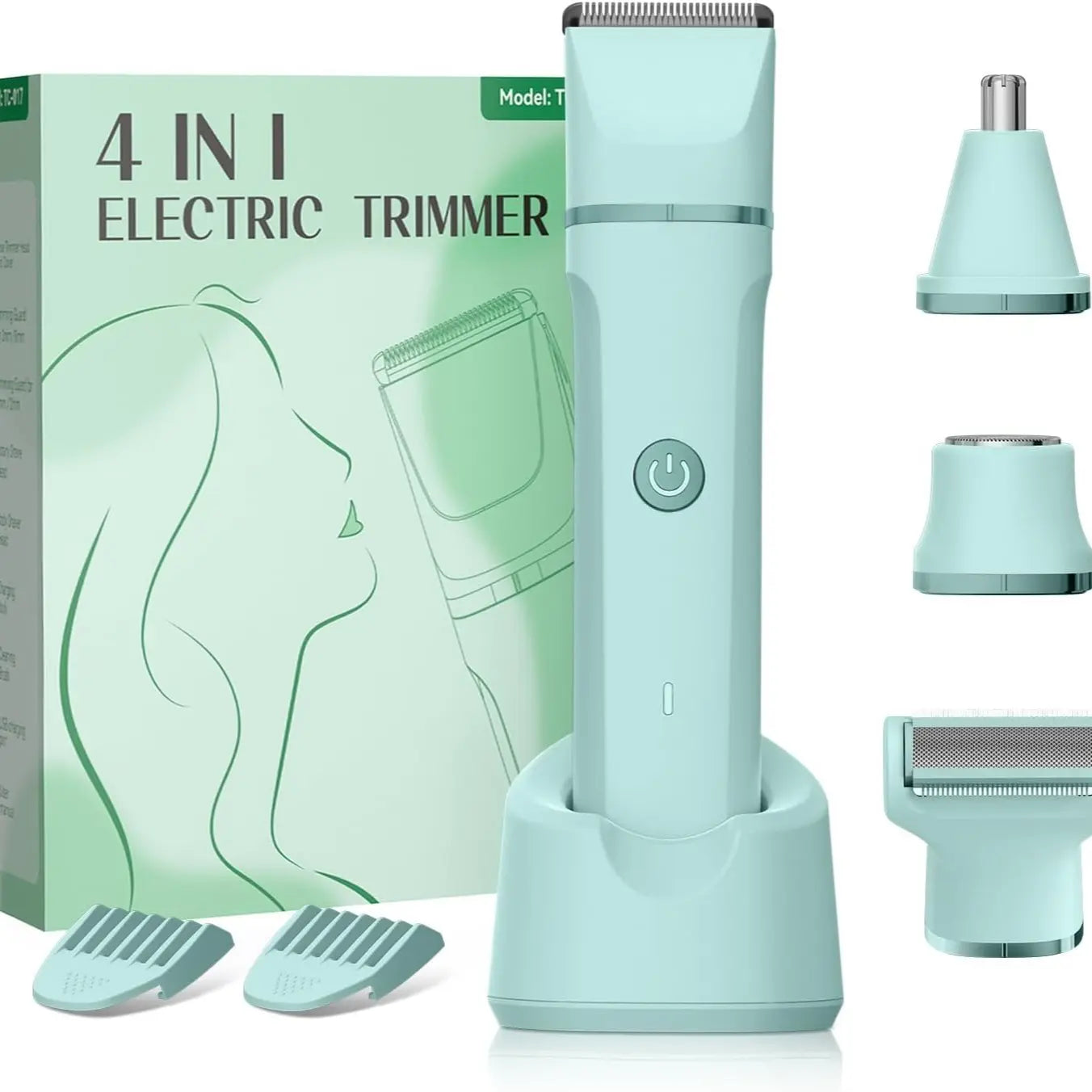4-in-1 Women's Electric Trimmer