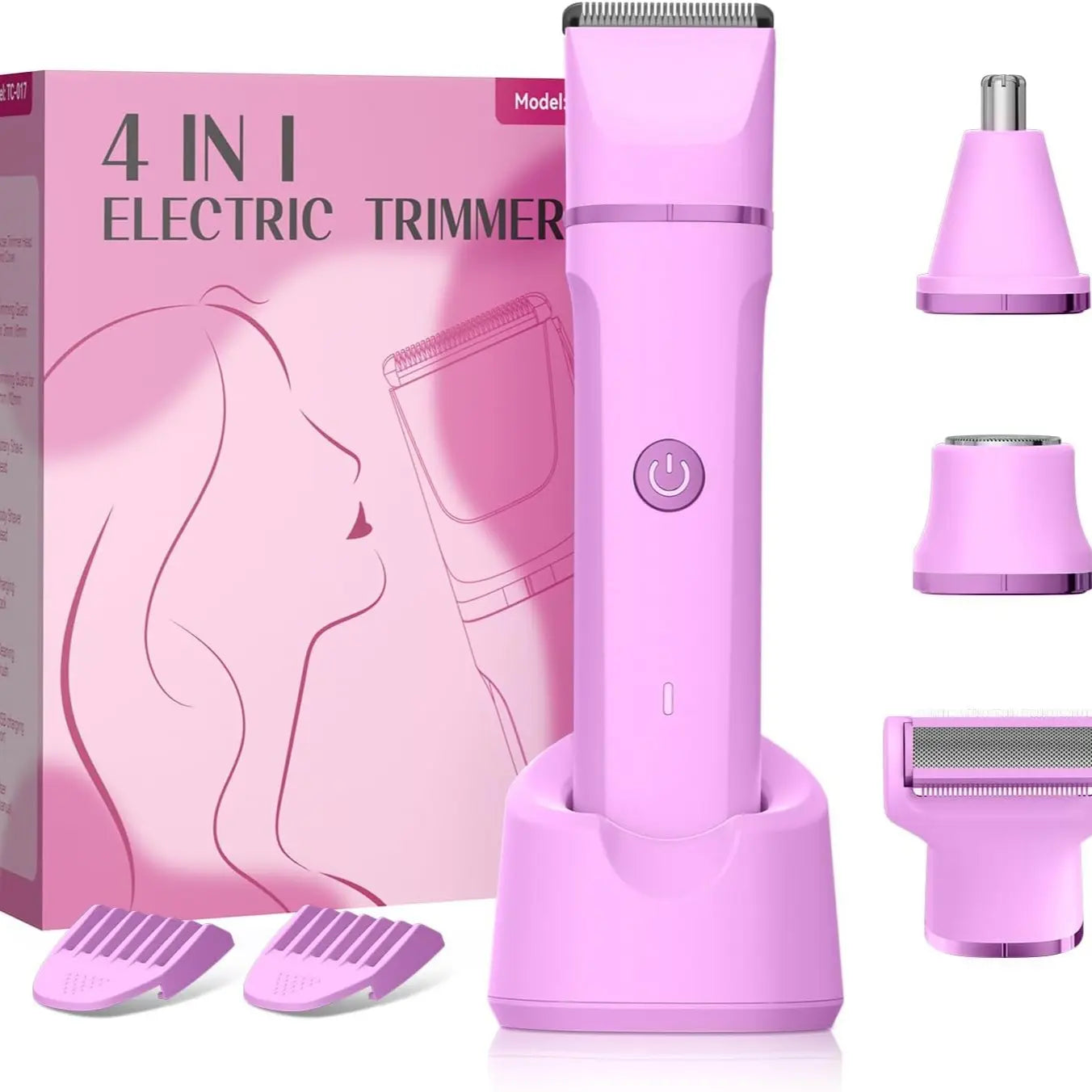 4-in-1 Women's Electric Trimmer