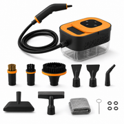 Housmax Steam Cleaner - Multi-Surface Deep Cleaning Machine with 1.2L Transparent Water