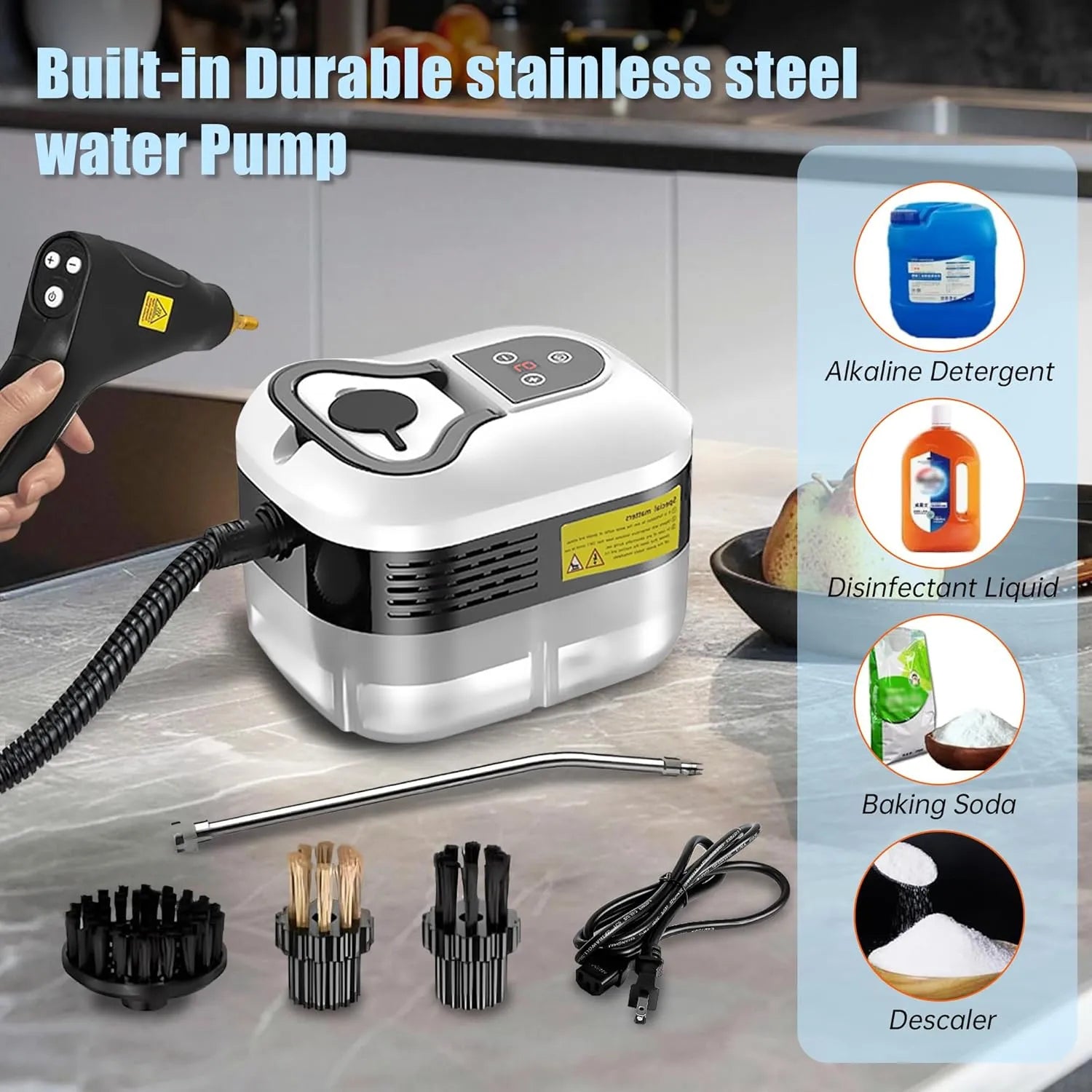 2500W Handheld Steam Cleaner
