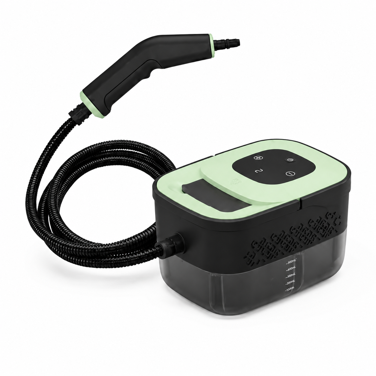 Housmax Handheld Pressurized Vapor Steamer for Chemical-Free Deep Cleaning (green)